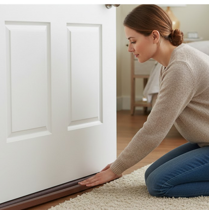 Twin Door Draft Stopper / Guard Protector for Doors and Windows (Pack of 3)