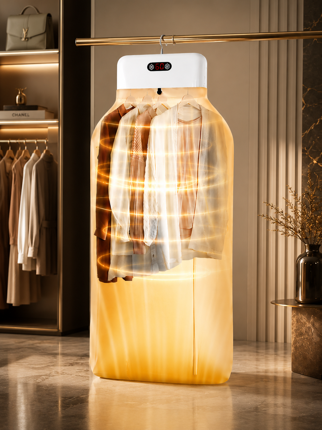 Portable Electric Clothes Dryer  (1 Pc)